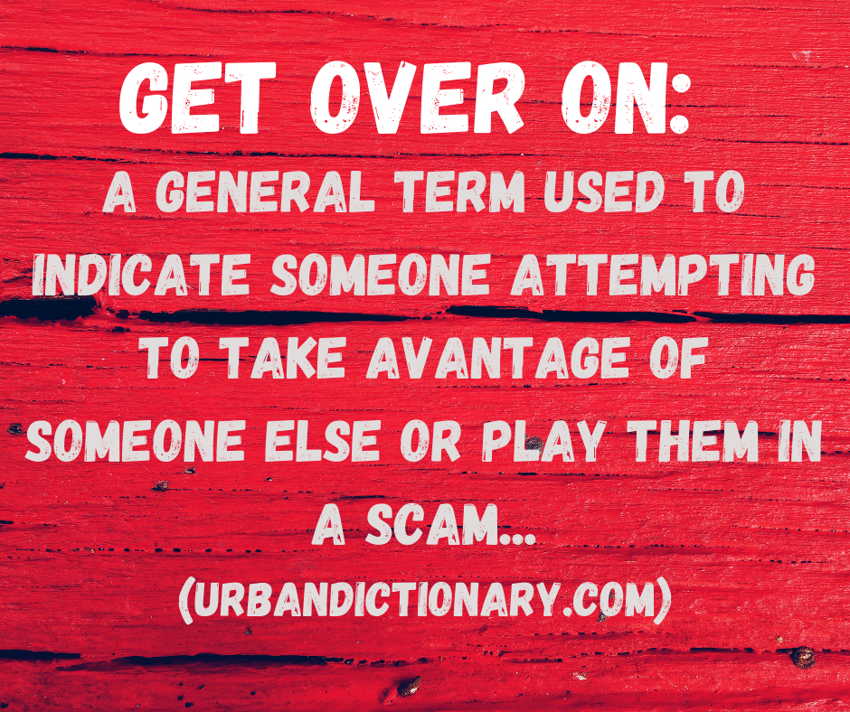 get over on | get over through 違い – GJTU